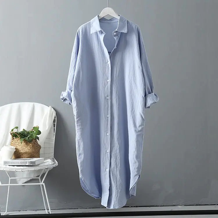 Relaxed Fit Shirt Dress